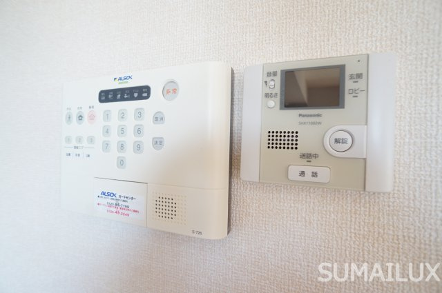 熊本市西区島崎５丁目のアパートのセキュリティ