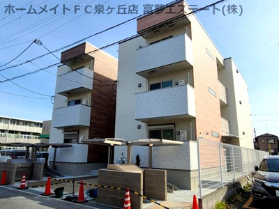 【外観】 | フジパレス鳳中町ノース | 右（サウス）　左（ノース）