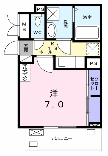 サン・クオーレの間取り