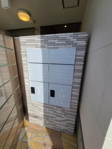 フジパレス鳳中町サウスのその他共用部分|ポスト＆宅配ボックス（※建築中）