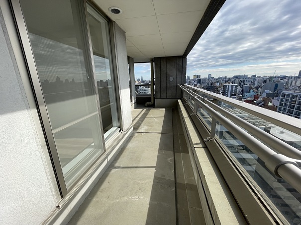 台東区北上野１丁目の賃貸マンションのその他|バルコニー