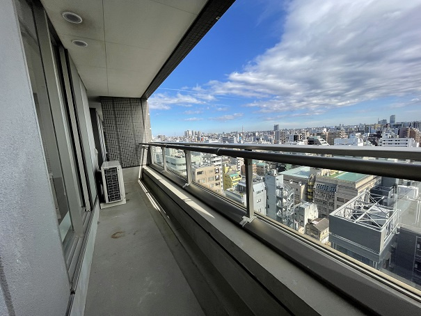 台東区北上野１丁目の賃貸マンションのその他|バルコニー