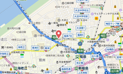 【地図】 | サクラハイム浦江