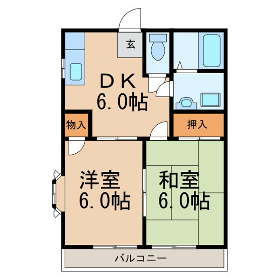 【間取り】 | コーポＴ＆Ｙ