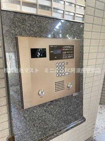 クイーンズコート阿波座のセキュリティ