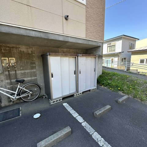 ドリームハイツの駐車場