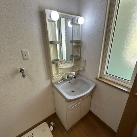 ドリームハイツの洗面所