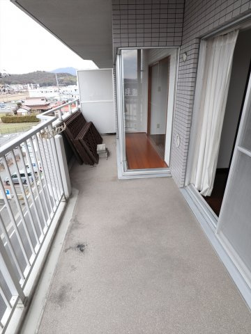 メゾンドペガサス東広島のバルコニー