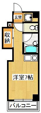 ホワイエ・ドゥ・ラメールの間取り