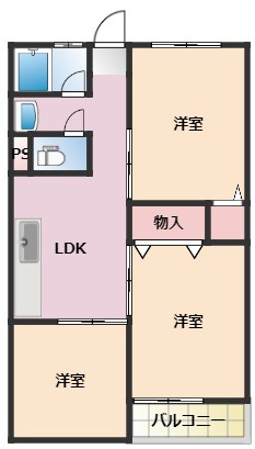 マンション戎塚の間取り