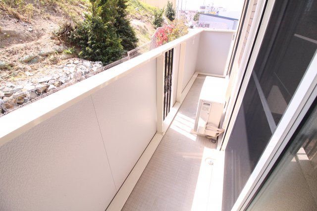 ヴァンドミール流田のバルコニー