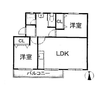 【間取り】 | 美園団地六号棟