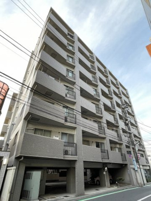 【外観】 | エクセルシオール荻窪 | SRC構造の地上8階建て、外観タイル張りのマンションです！