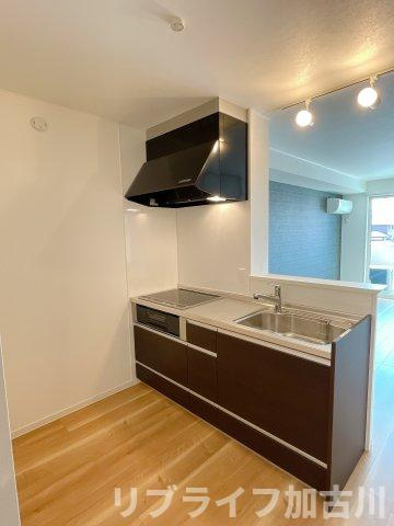 CASA dearのキッチン|同物件201号室参照