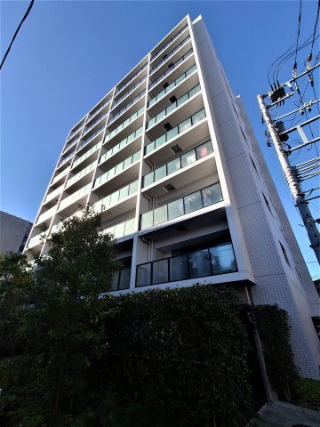 シティハウス文京茗荷谷レジデンスの外観|南東向きの棟