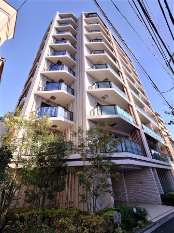 シティハウス文京茗荷谷レジデンスの外観|南西向きの棟