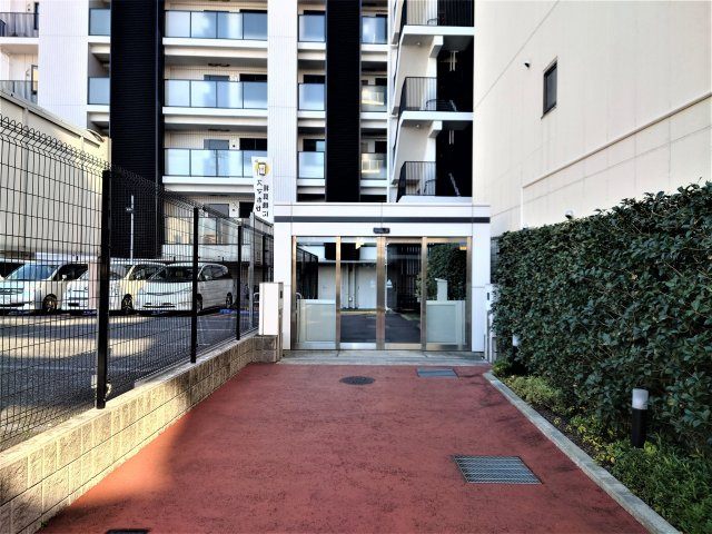 シティハウス文京茗荷谷レジデンスのエントランス|駐輪場出入口