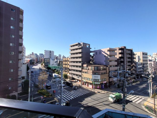 シティハウス文京茗荷谷レジデンスの展望|バルコニーから西方向の眺望