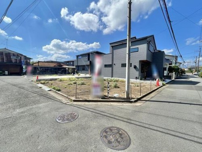 【前面道路含む現地写真】 | ◆湘南台小学校至近！利便性もある閑静な永住地◆建築条件なし売地／藤沢市湘南台５丁目 | B区画