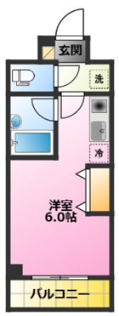 ＥＸＩＡ元住吉の間取り|オートロック完備♪