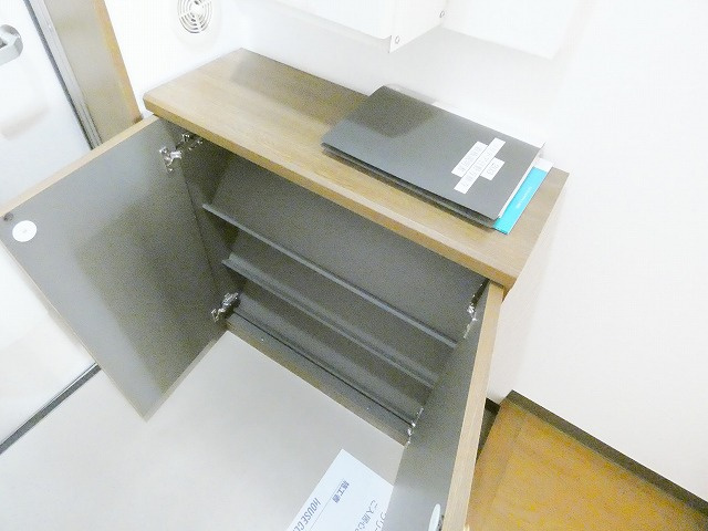 ソリテア日野万願寺の玄関