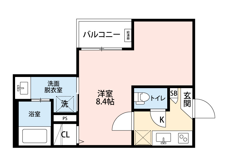 GRANDBLUE shinkaiの間取り