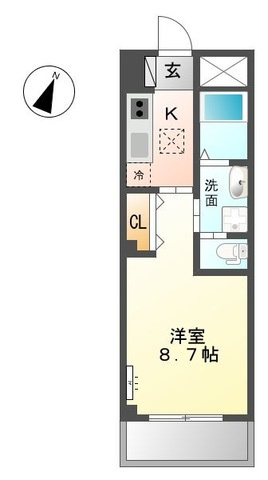 【間取り】 | サンプレス八筋