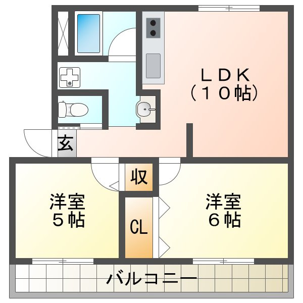 高津橋農住団地A棟の間取り|高津橋農住団地