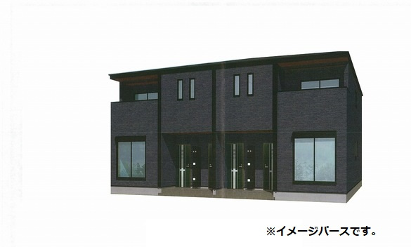 レジディア総社Ｂの外観|イメージパース