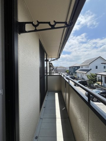 パストラル米原Ｂ棟のバルコニー