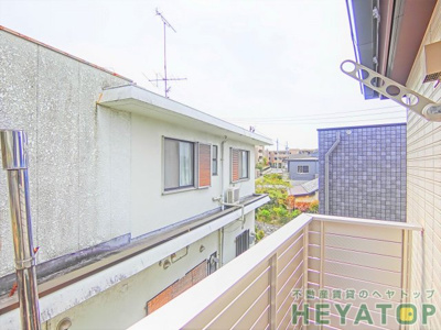 【展望】 | 天白区表山三丁目戸建賃貸 | 南向きバルコニー
