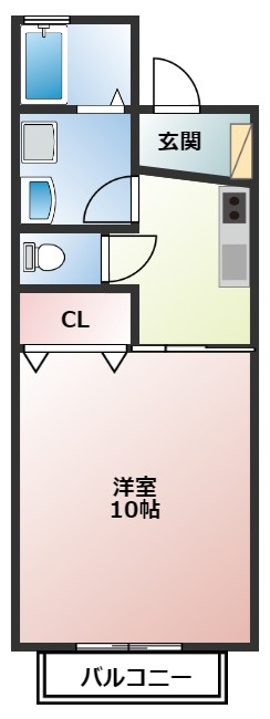 COURT AZALEAの間取り