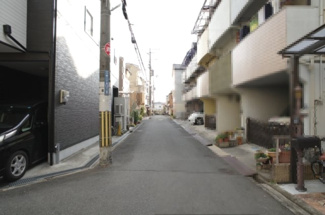 【前面道路含む現地写真】 | 広い前面道路