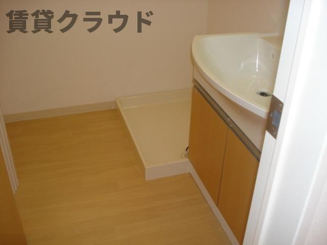 ハピネスの洗面所|忙しい朝には欠かせない洗面所です