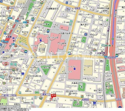 【地図】 | ライオンズマンション大森北