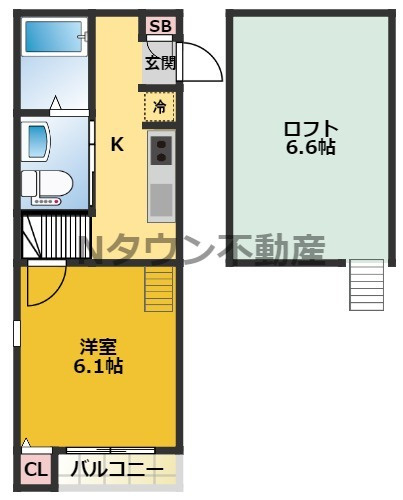 【間取り】 | ヴェリテール本陣 | 間取りです。