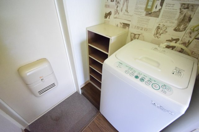 オラシオンＴの玄関|室内洗濯機置き場