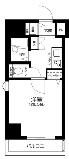 【間取り】 | CYNTHIA　FOUR-D　HATAGAYA