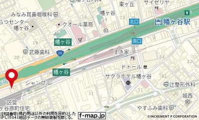【地図】 | CYNTHIA　FOUR-D　HATAGAYA