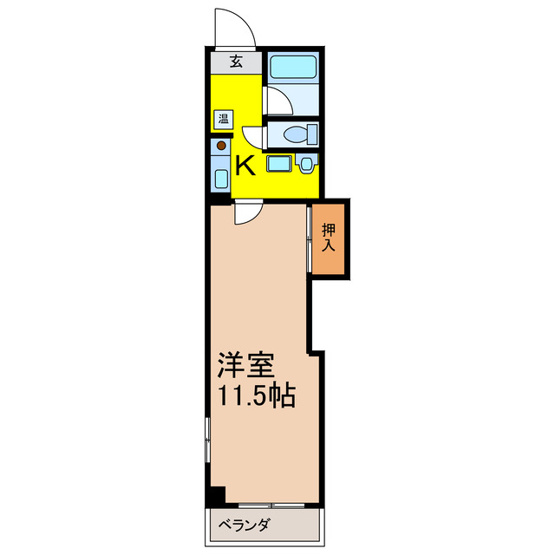 【間取り】 | レジデンスカープ小山