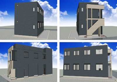 【外観パース】 | 六町2丁目3A Apartment