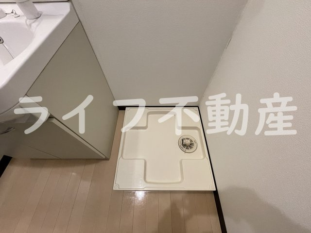 クイーンライフ今里の洗面所|使いやすい洗面所です