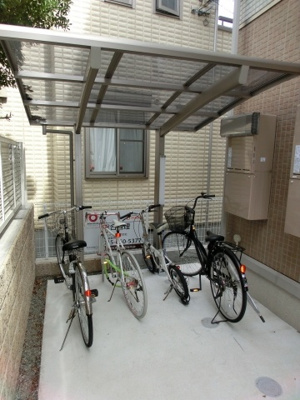 【その他共用部分】 | メゾンソレイユ | メゾンソレイユ　駐輪場