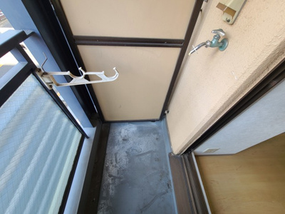 【設備】 | アスタリスク5202 | バルコニーに洗濯機置き場があります