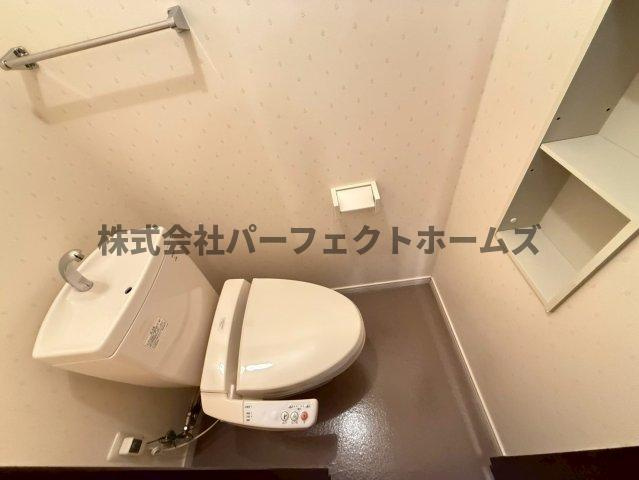 CASA FELIZのトイレ|落ち着いたトイレです