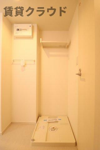 グレイス蘇我の洗面所|忙しい朝には欠かせない洗面所です