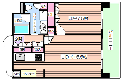 【間取り】 | リーガル福島あみだ池