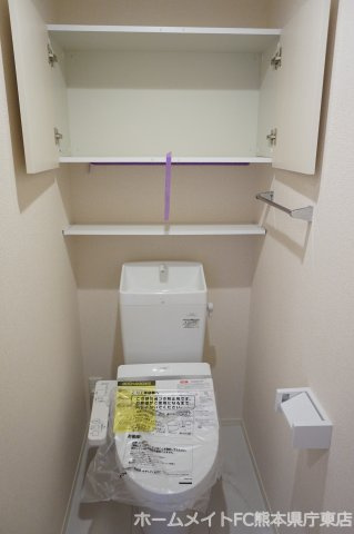 熊本市東区長嶺南３丁目のアパートのトイレ