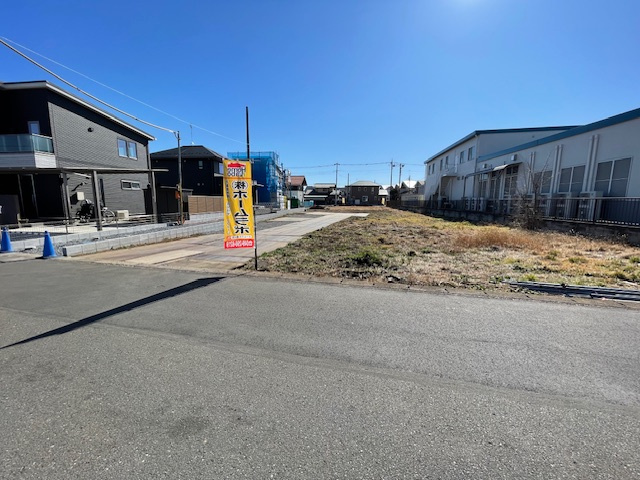 【土地】川越市下広谷建築条件無し売地 No.8の外観|調整区域ですが本下水です！