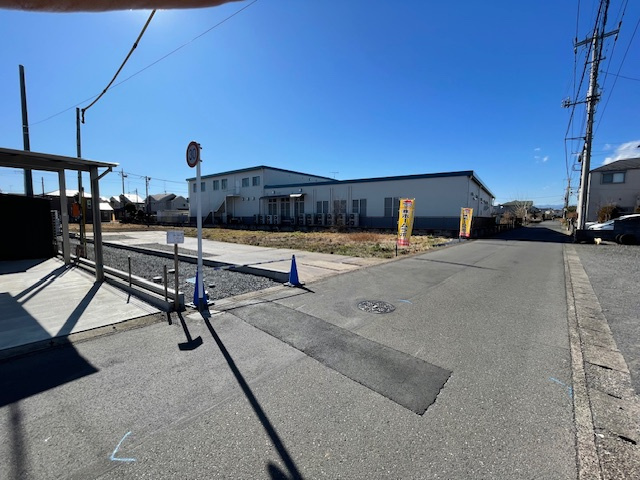 【土地】川越市下広谷建築条件無し売地 No.8の前面道路含む現地写真|前面道路含む現地写真です